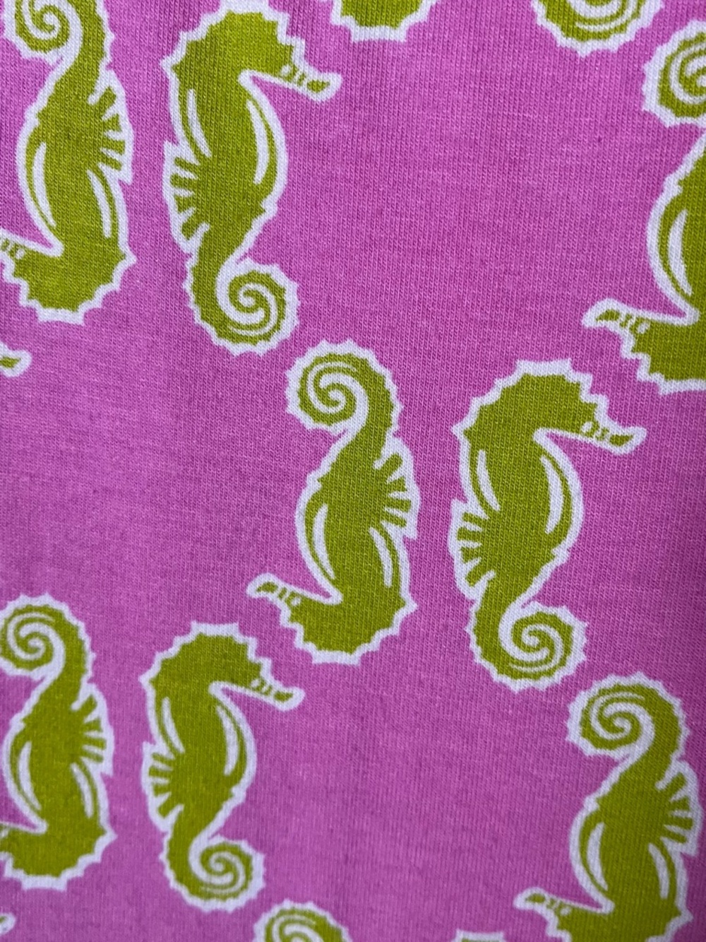 Women’s Crown & Ivy Pink and Neon Green Seahorse Beach Dress - Picture 2 of 8